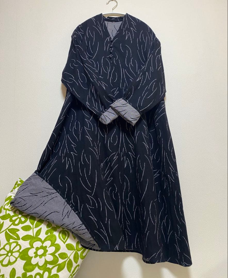 購入予約品　　　　　 ババグーリ　コットンジャガードのワンピース