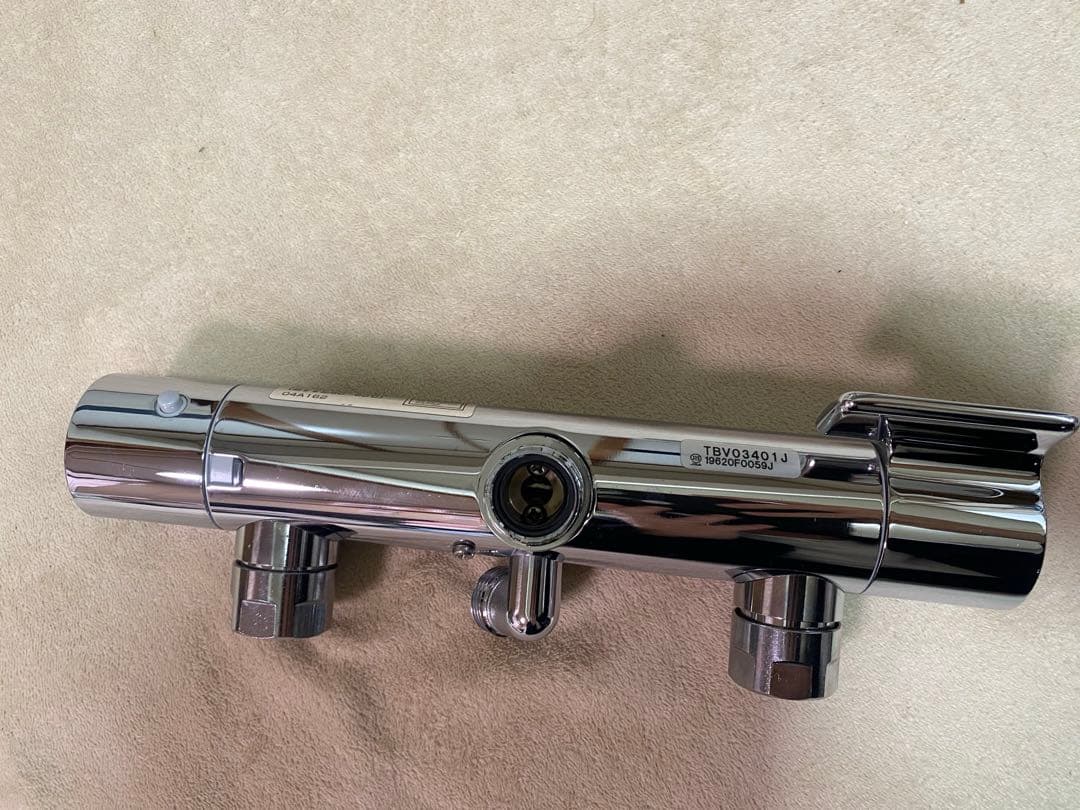 TOTO/トートー壁付サーモスタット混合水栓 TBV03401J+シャワーセット