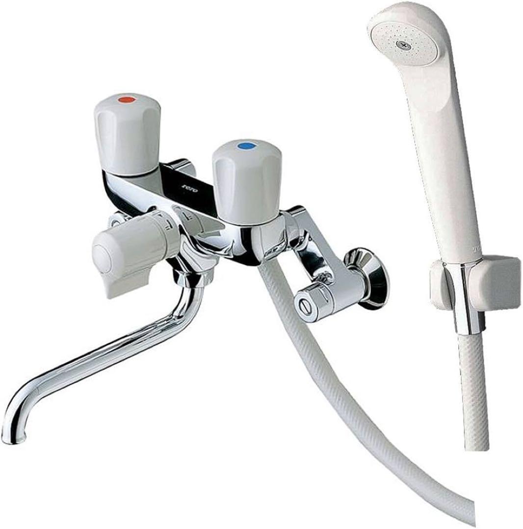 TOTO TMS20C シャワーヘッドセット　壁付2ハンドル　混合水栓