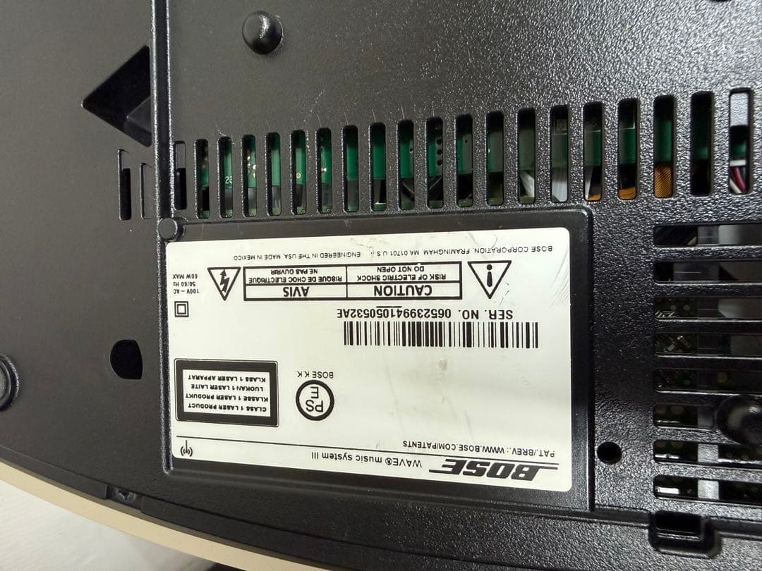 Bose Wave Music System IIIジャンク品