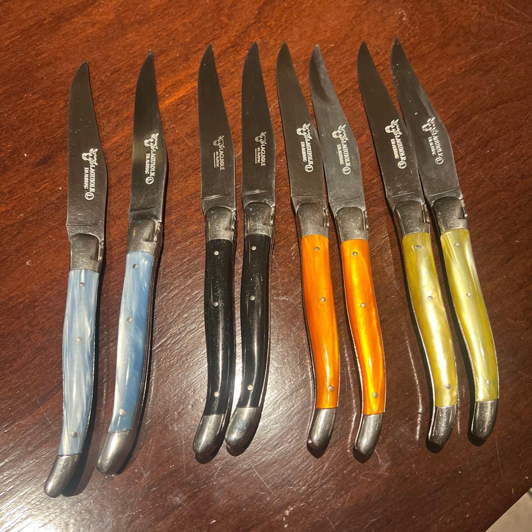 LAGUIOLE テーブルナイフ 8本セット