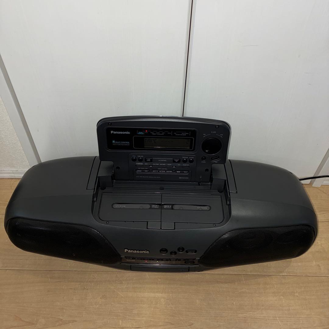 美品！パナソニック　コブラトップ搭載　CDラジカセ　RX-DT707 動作ok