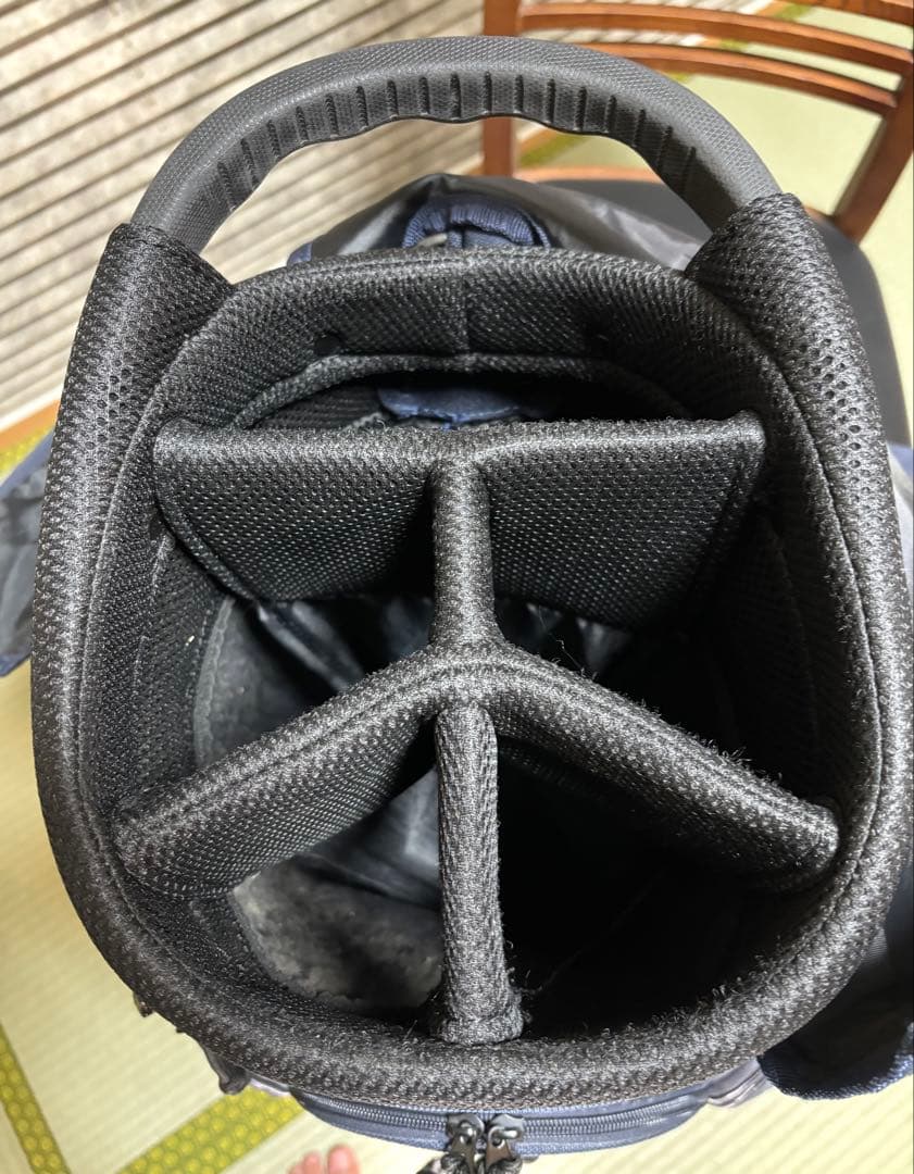 ZERO HALLIBURTON スタンド式キャディバッグ ネイビー