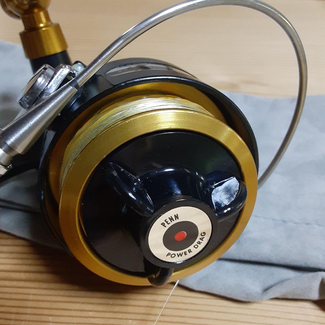 Penn 712Z スピニングリール ブラック/ゴールド