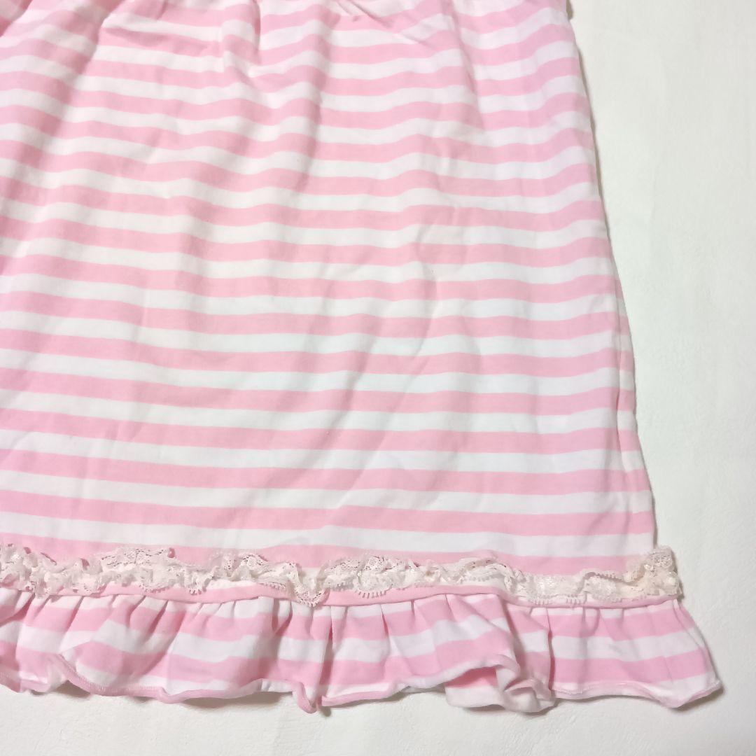 希少00s TRALALA トゥララ リボン レース フリルキャミソール姫系