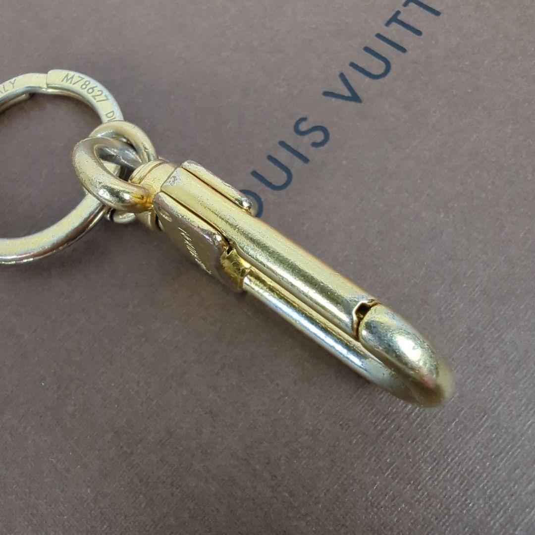 LOUISVUITTON ルイヴィトン キーリング キーホルダー ゴールド