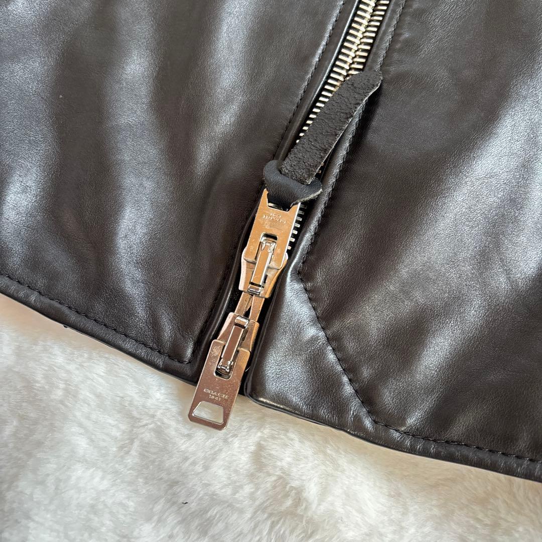 希少 コーチ1941 レザー ライダース ジャケット ランウェイコレクション