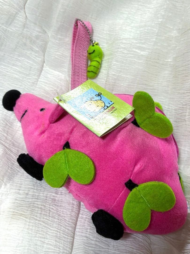 じゃがいぬくん　ぬいぐるみポーチ　平成　レトロ　はりぽてと　フクヤ　非売品