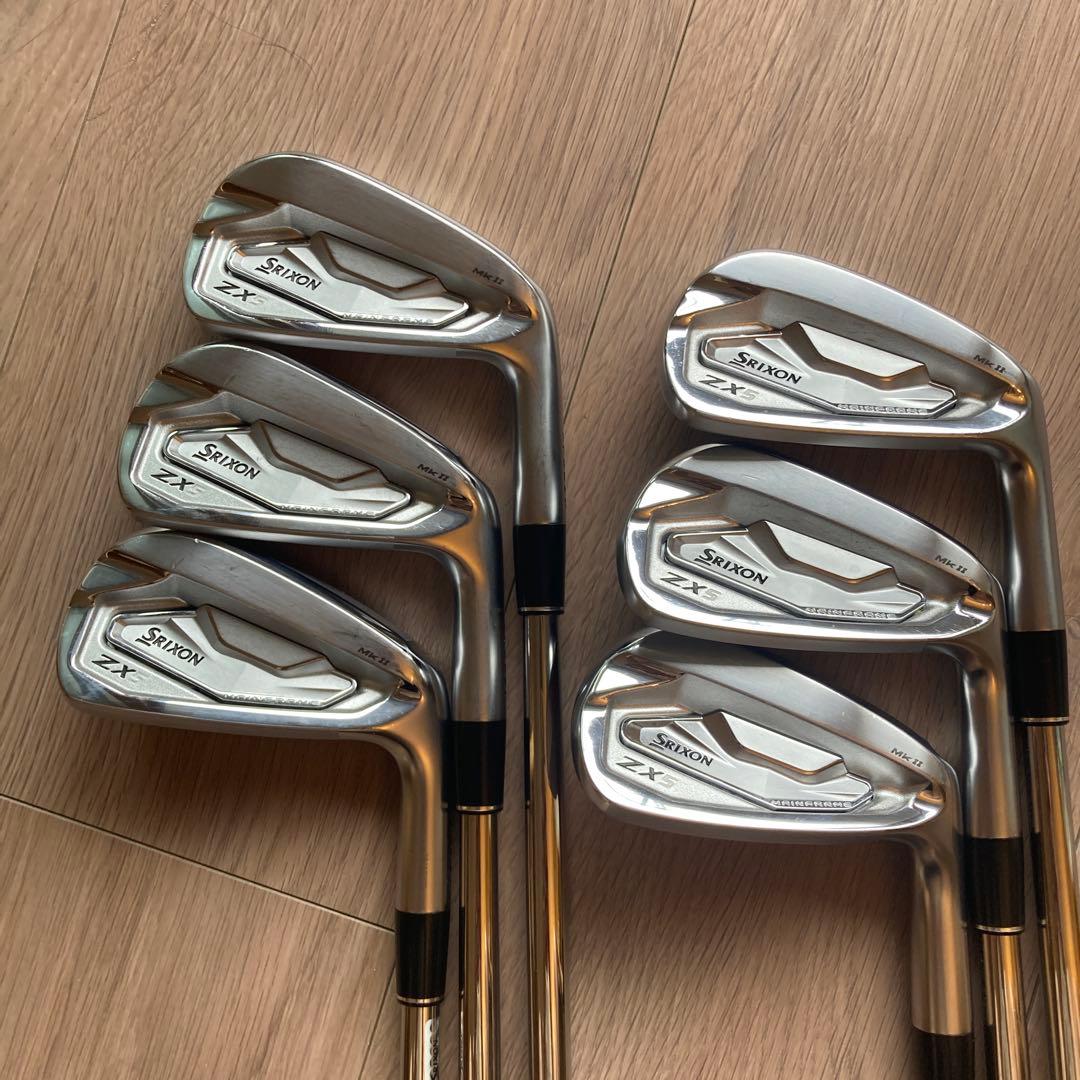 スリクソン　ZX5 MK2 モーダス105DST 5-PW ６本セット