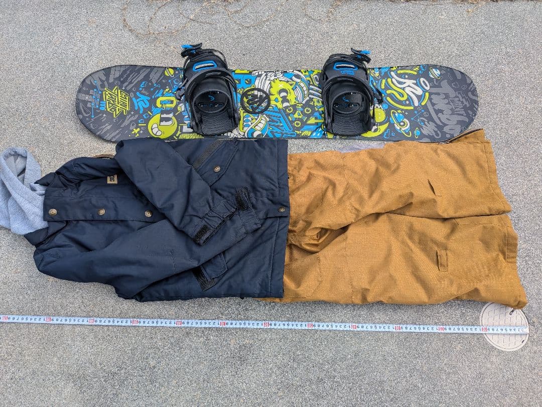 K2 Mini Turboスノボ ビンディング セットウェア上下、ブーツ22.5