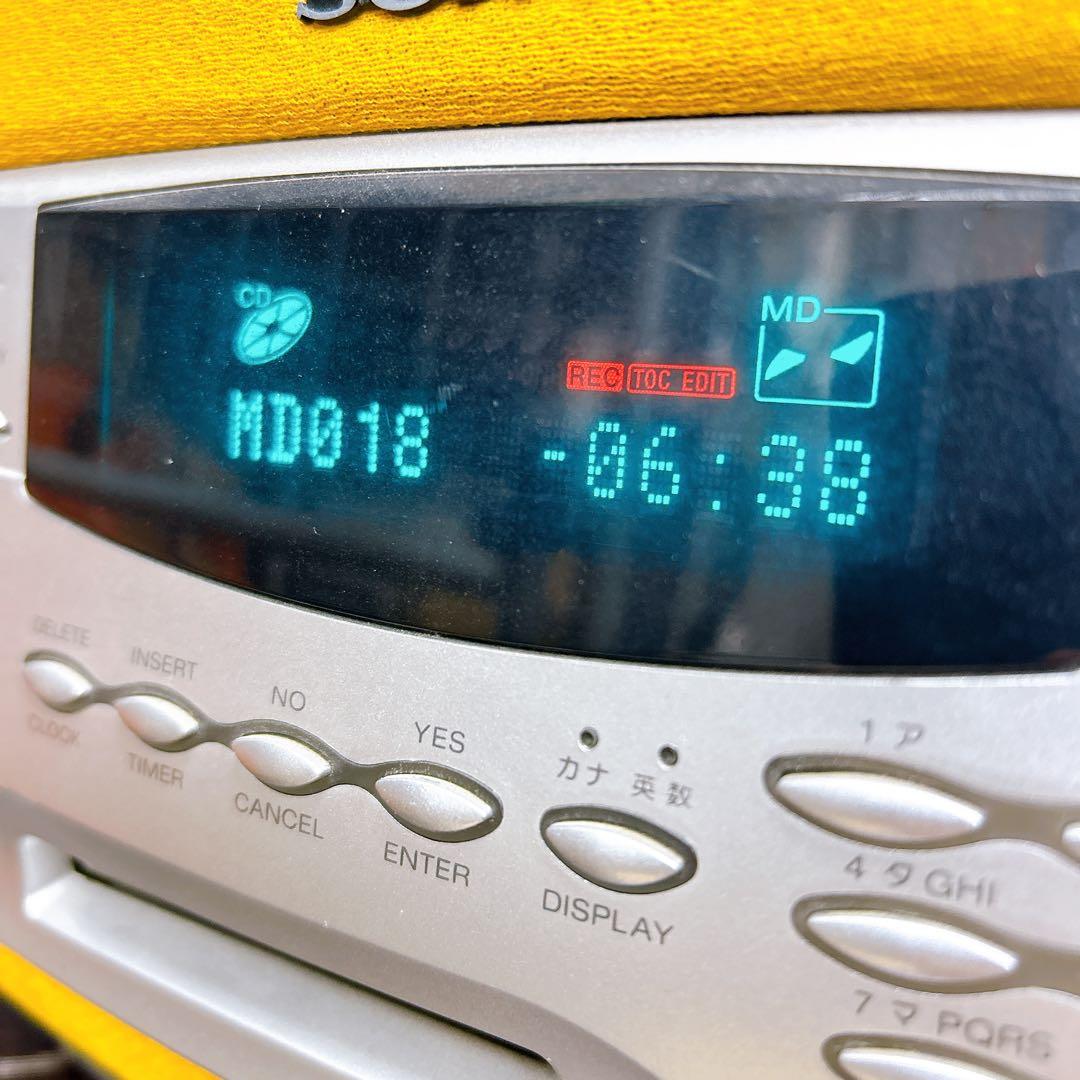 ■希少品 動作品■SONY ZS-M35 MD CD プレイヤー 2511062