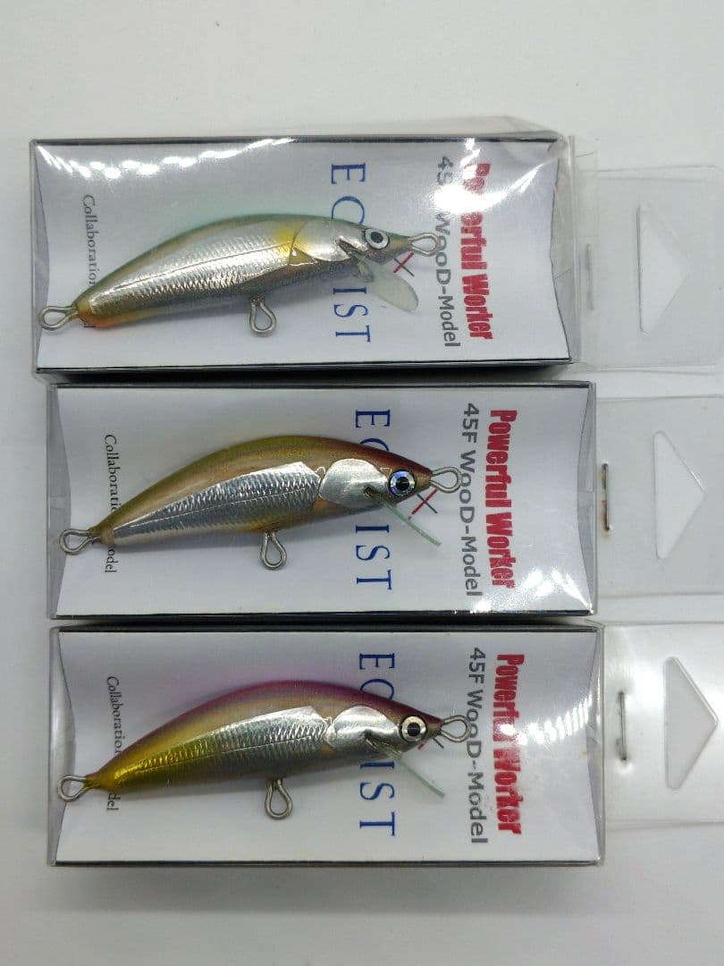 Powerful Worker × EGOIST 45F Wood 3個セット