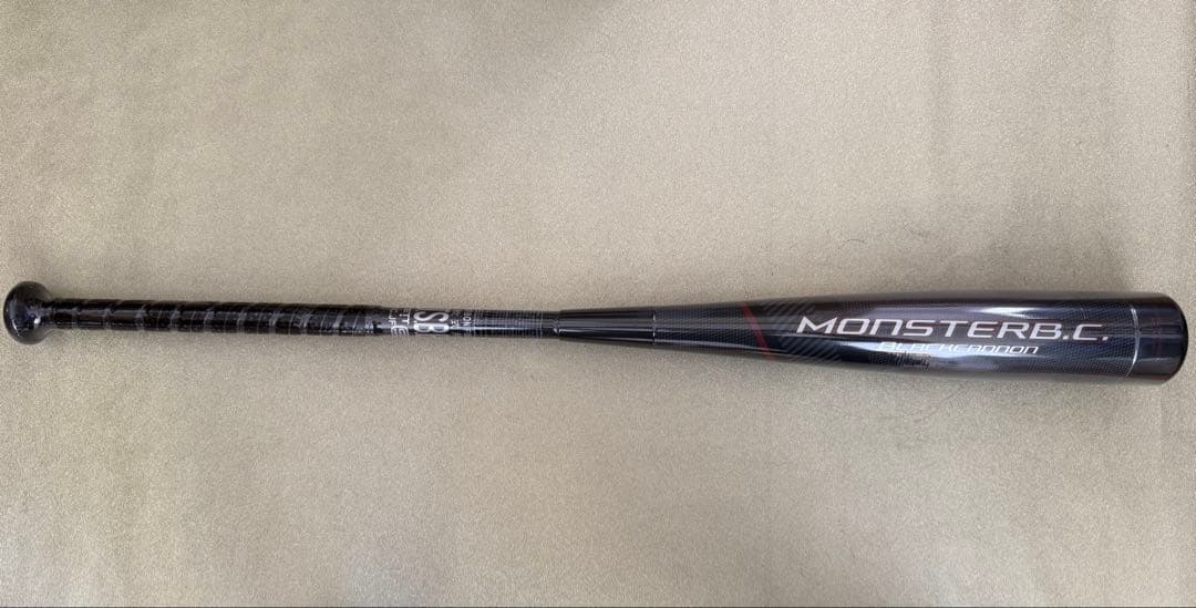 ゼット軟式野球 バット モンスターブラックキャノン日本製