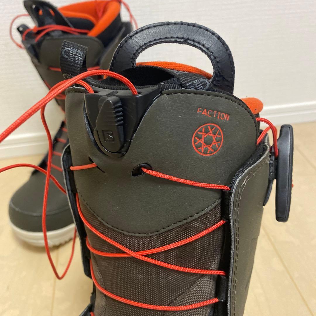 【即日発送】SALOMON スノボブーツFACTION ファクション27.5cm
