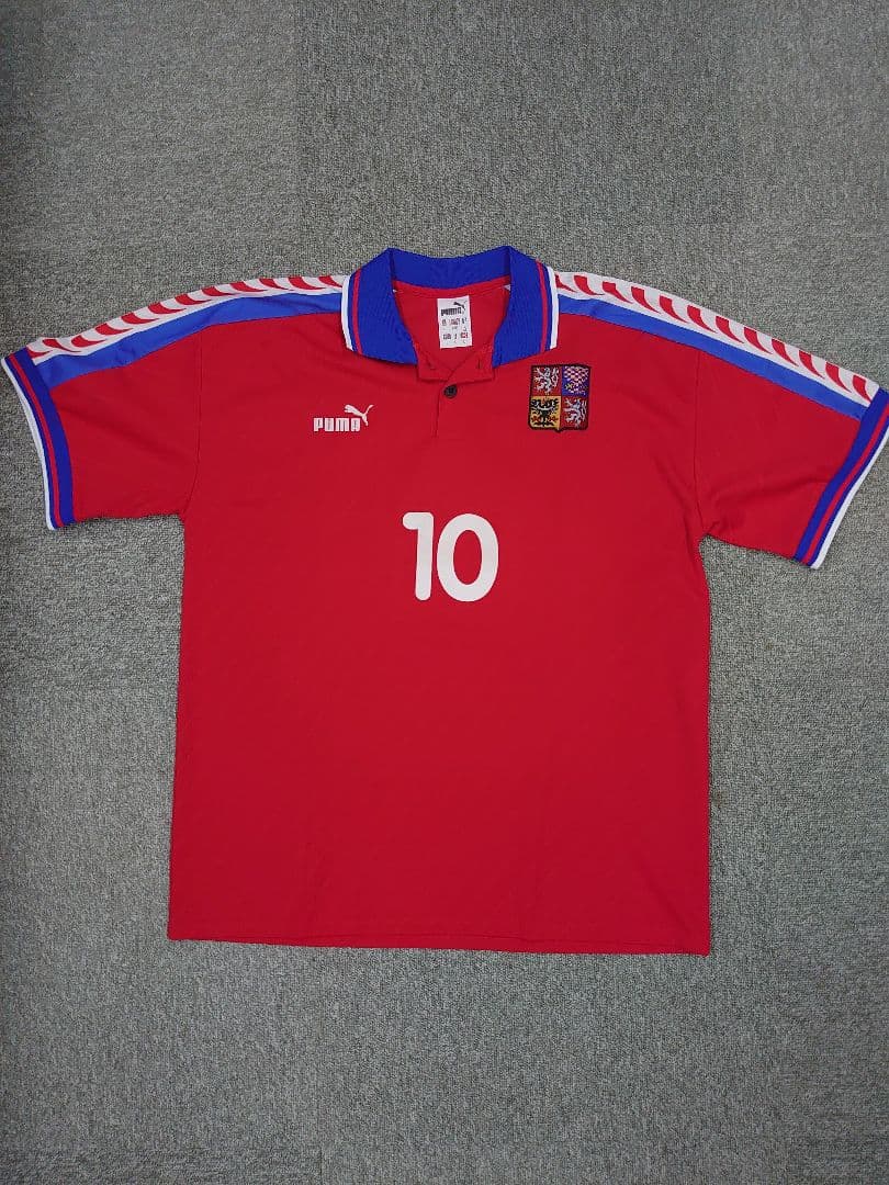 96 チェコ代表 ホーム 半袖 10 ユニフォーム