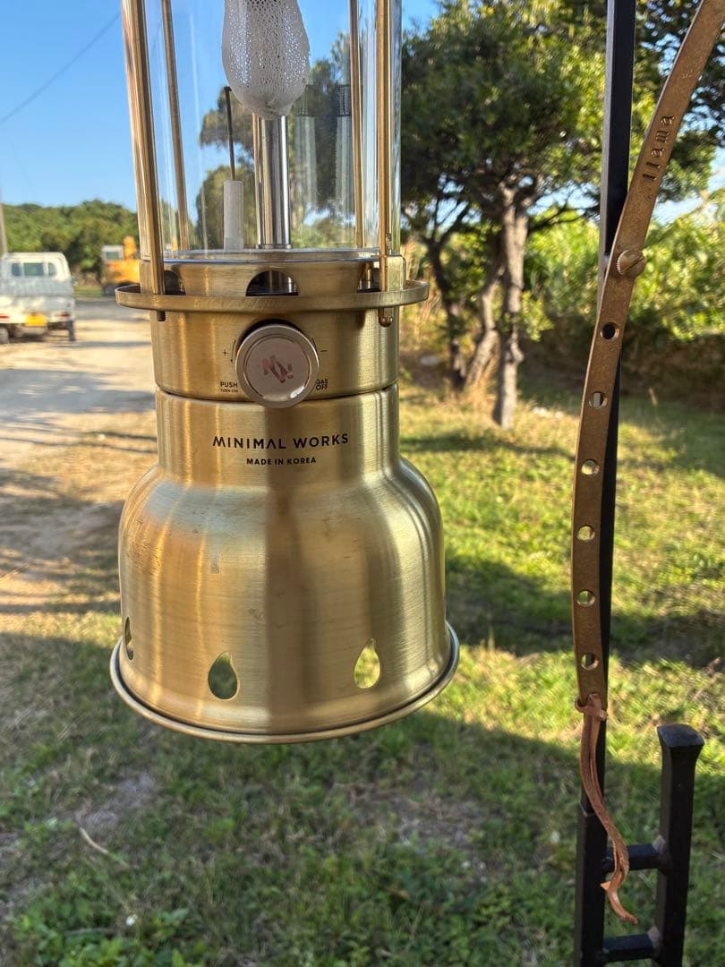 ミニマルワークスワークスランタン4回使用