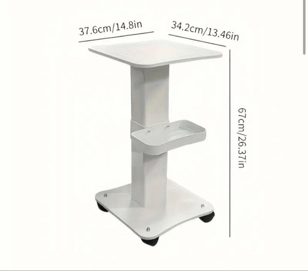 【新品未使用】エステ機器やマシンを置く台、エステ機器カート