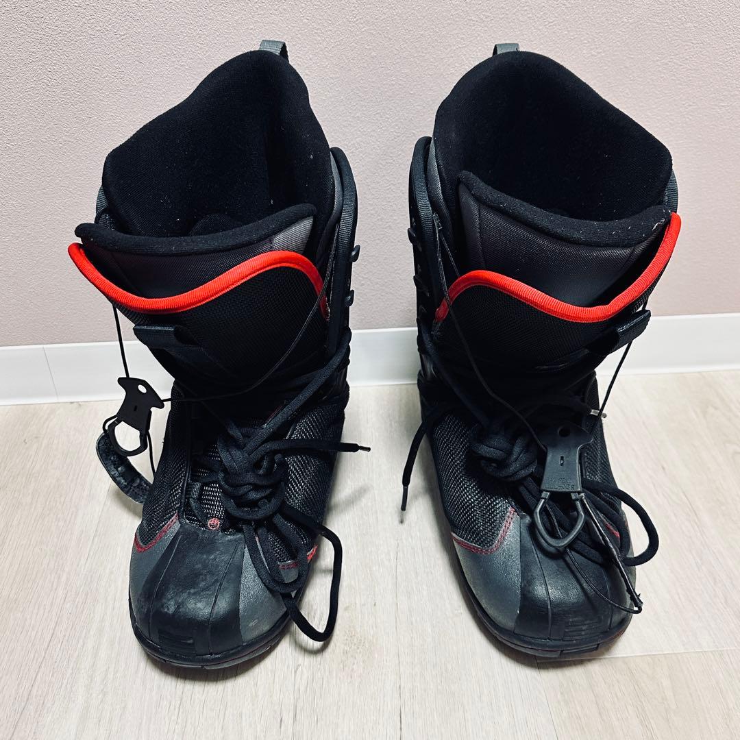 バートン RIDE BOOT MFG スノーボードブーツ ブラック/レッド 27
