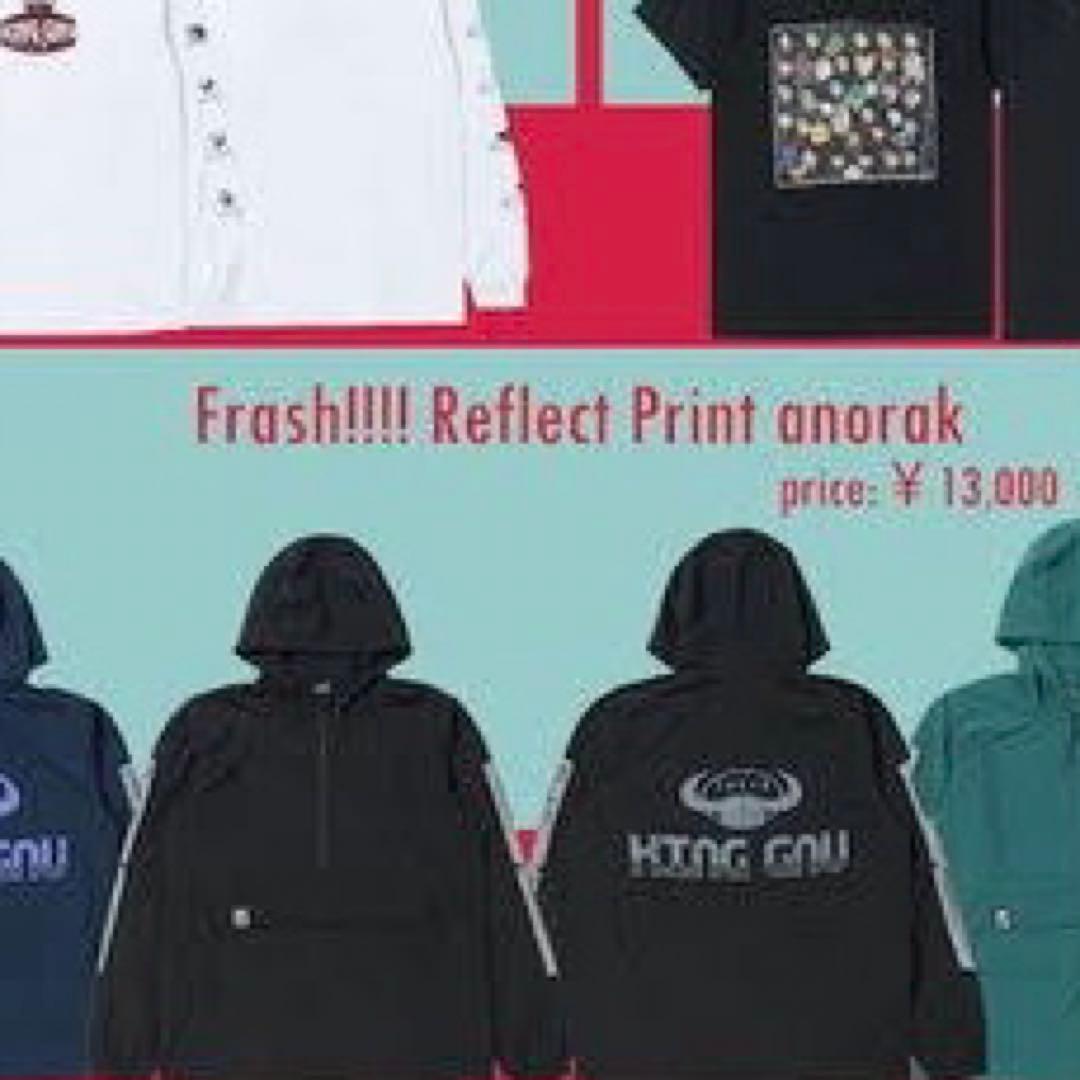 KING GNU ジャケット　Flash ブラック　L