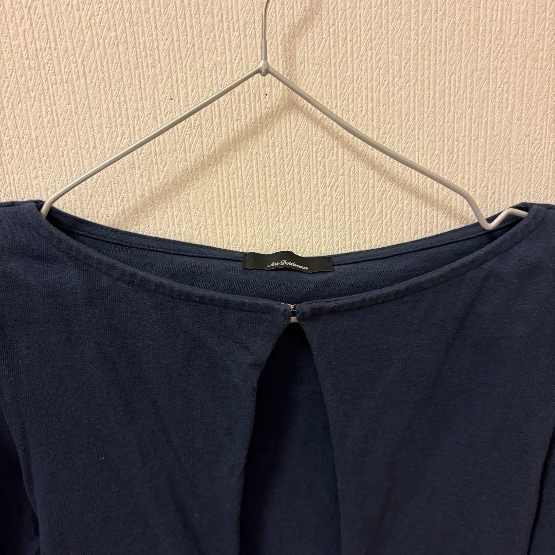 ans dotsloevner アンス　パワーショルダー　tシャツ　カーディガン