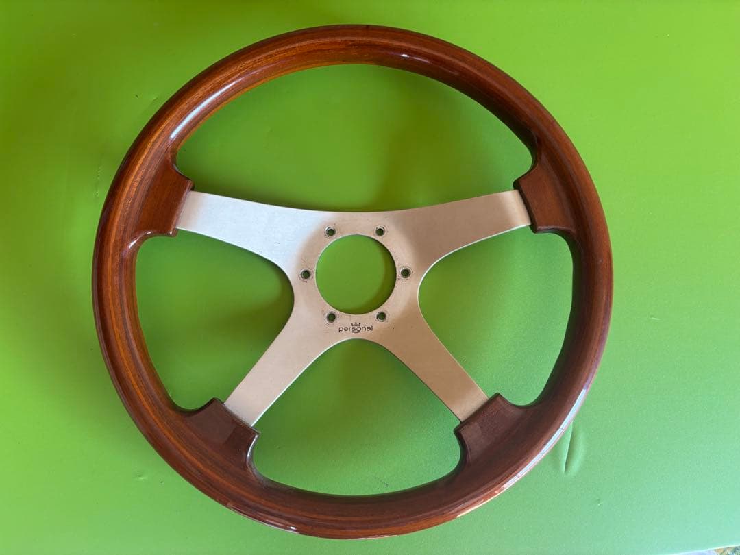 personal ステアリングホイール ウッド