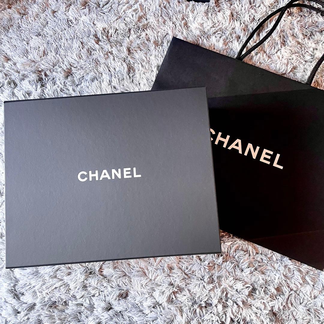 【美品】CHANEL シャネル 大きい空箱&ショッピング袋