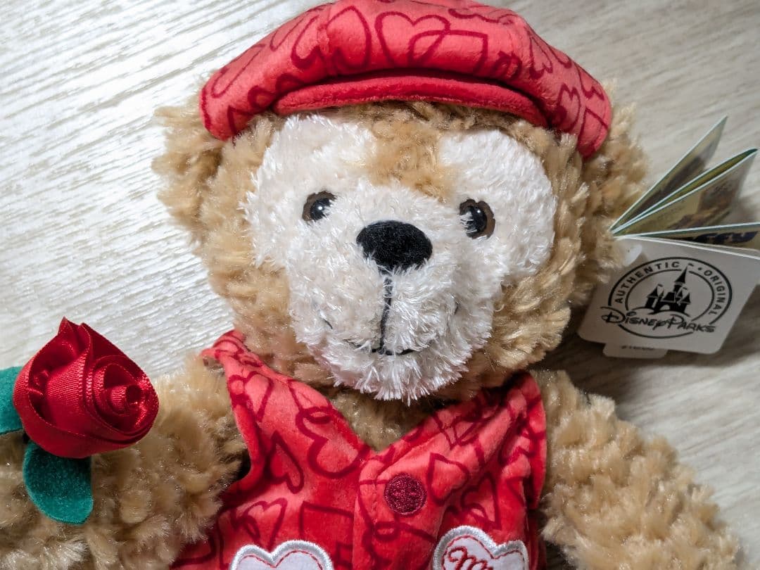 アメリカ限定　ディズニーワールド　バレンタインダッフィー