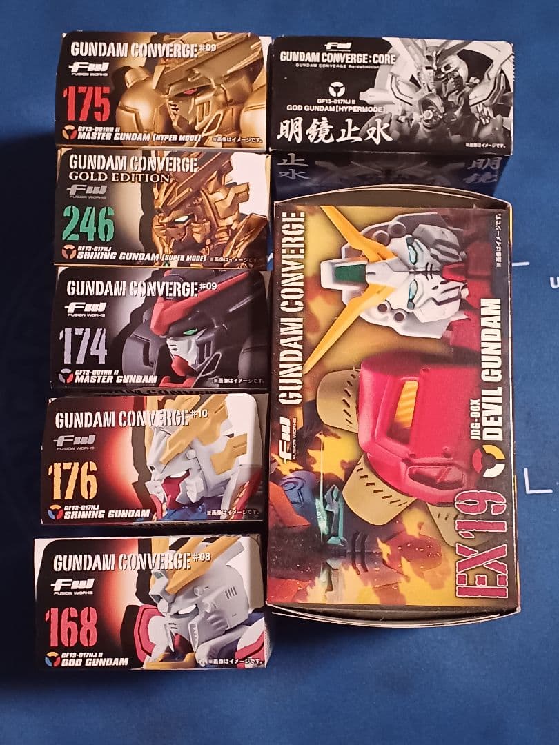 ガンダムコンバージ　Gガンダム　セット