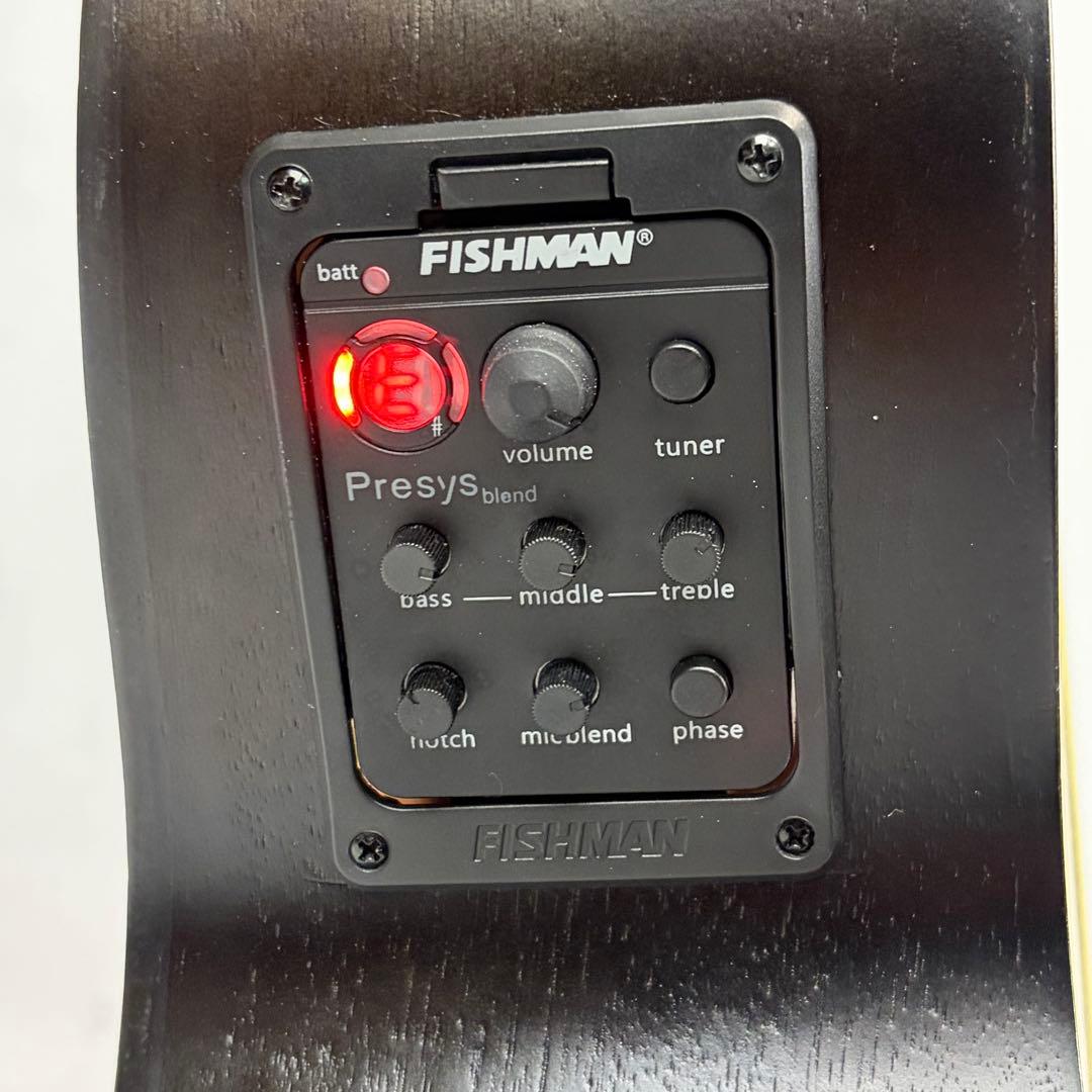 S.yairi YF-04/BLK エレアコ FISHMAN プリアンプ
