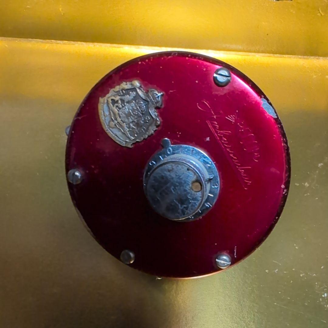 【神希少】 アブ レコード アンバサダー 5000　木製スプールケース付き