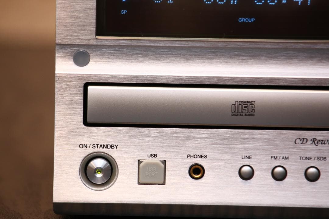 DENON　D-MS3　CD/MD/TUNER/AMP/USB　コンポ　完動品