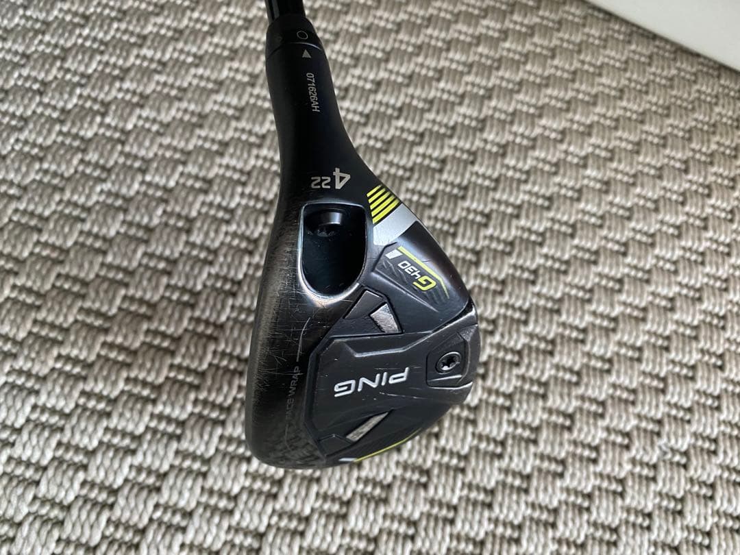 PING G430 ユーティリティ3番(19°) 4番(22°) ２本セット