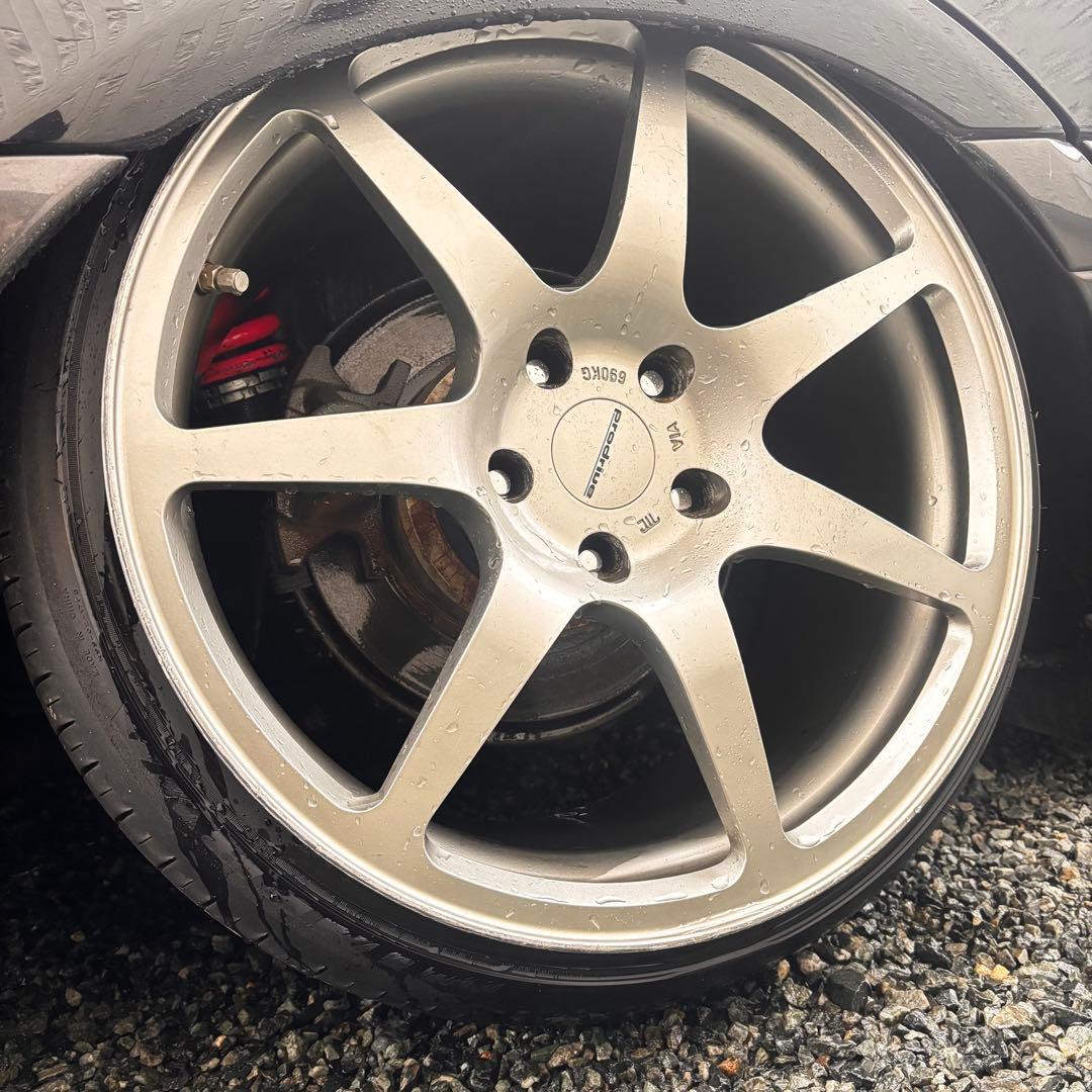 【希少】Prodrive 18インチホイール4本セット タイヤ付き