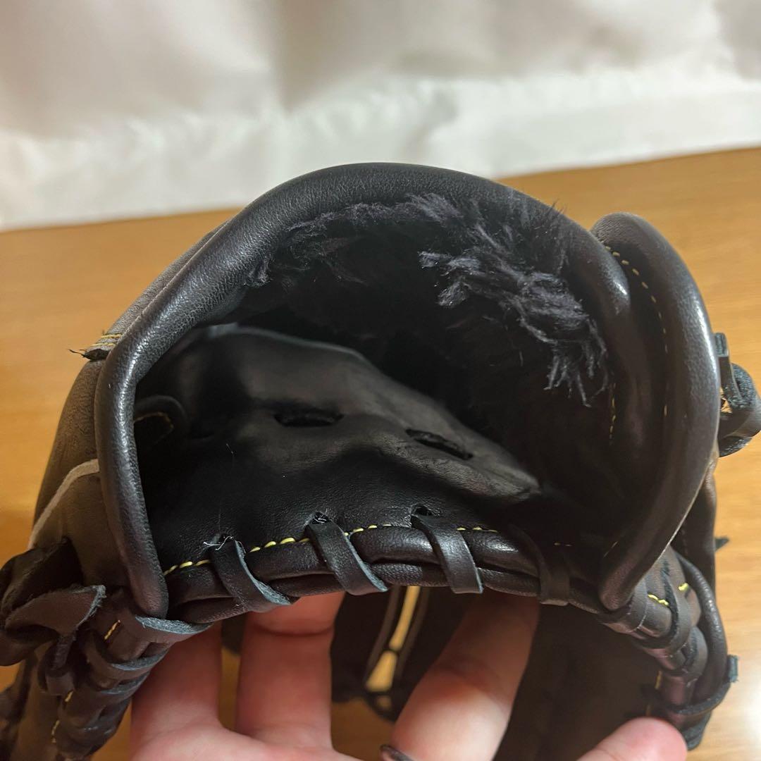 Mizunoセレクト9 ソフトプラス ブラック 軟式グローブ 左投げ 外野 美品