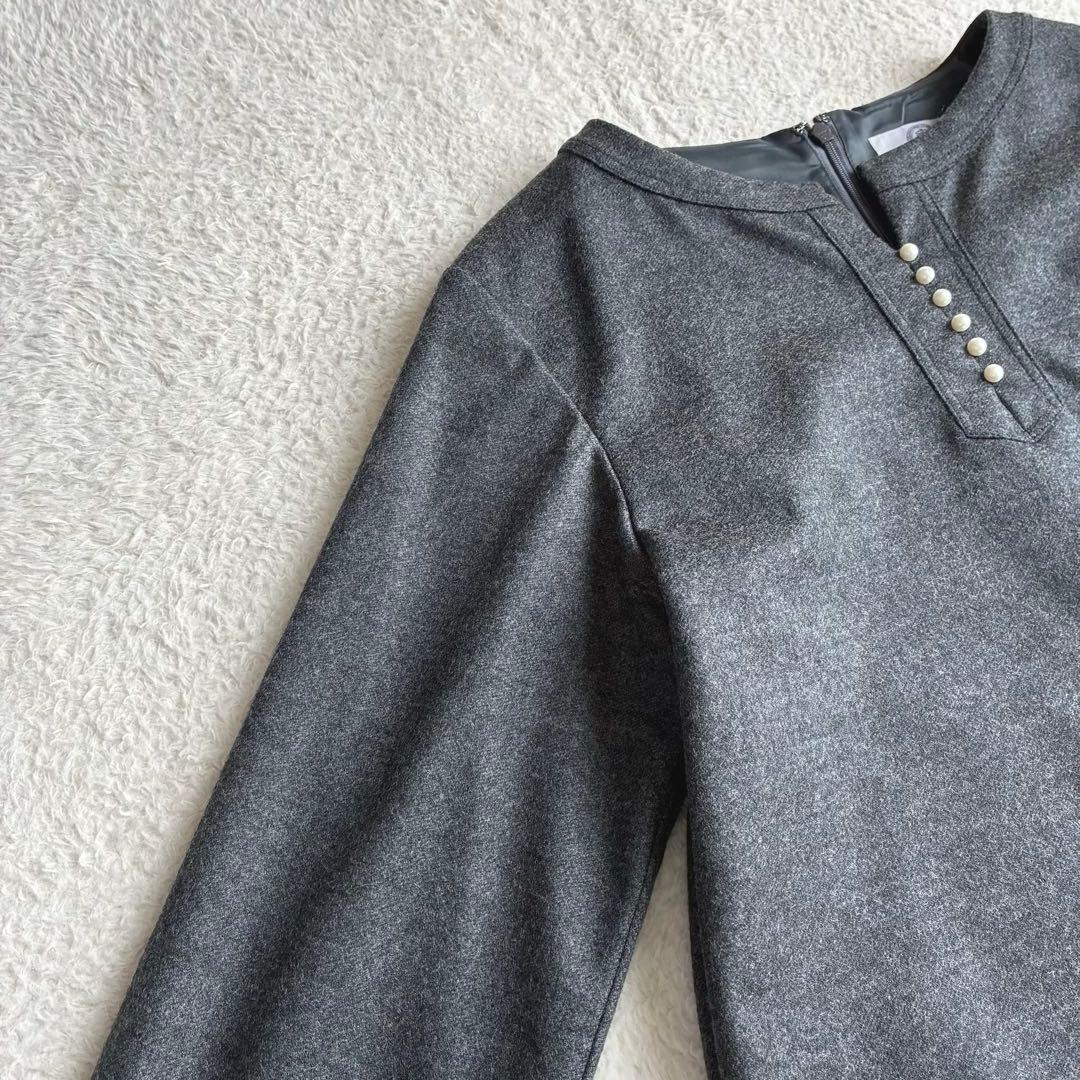 未使用タグ付き ジェイプレス アクアレジェンドウールジャージー ワンピース 近年