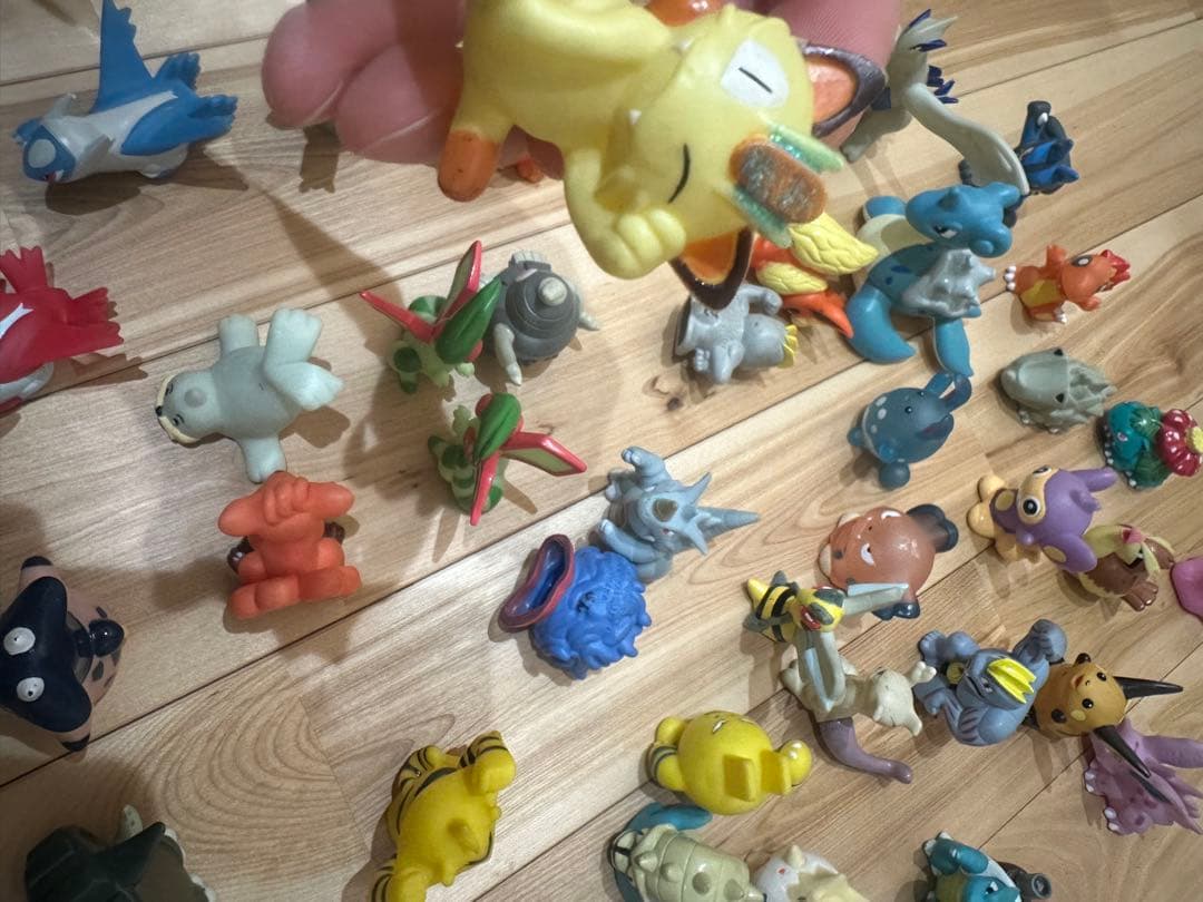 ポケモン コレクションフィギュア 指人形など　絶版　45体セット