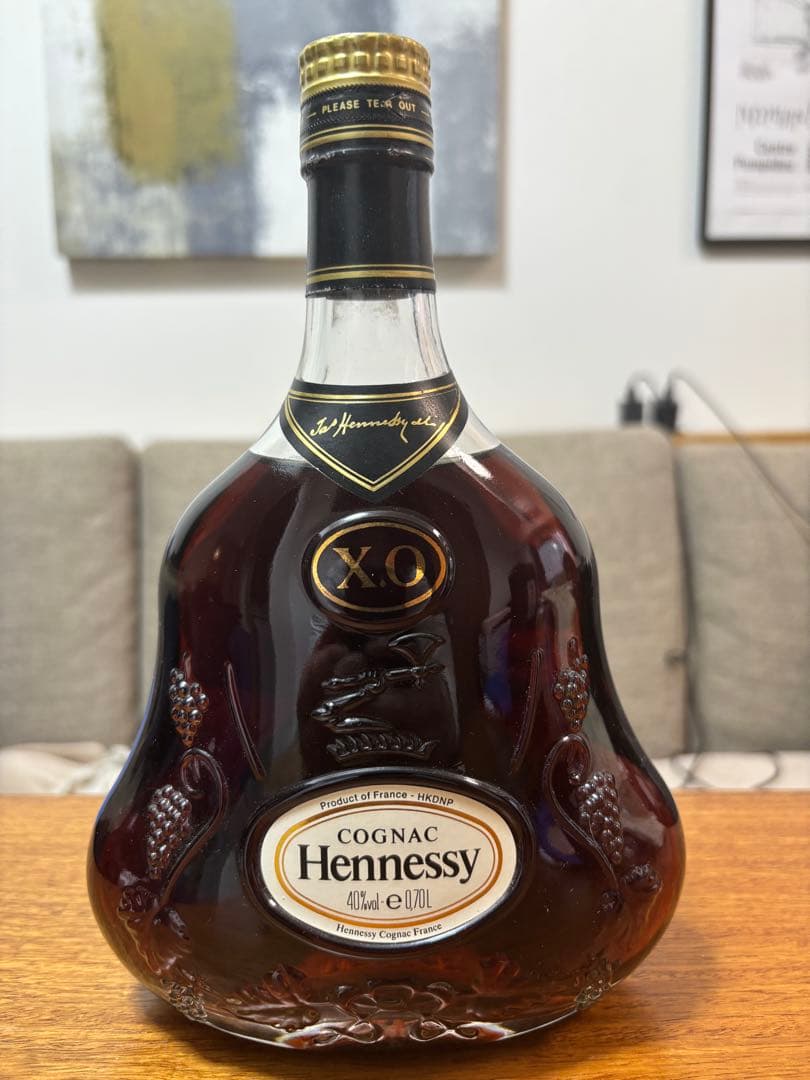 ヘネシー XO/金キャップ/ クリアボトル/ブランデー/700ml/