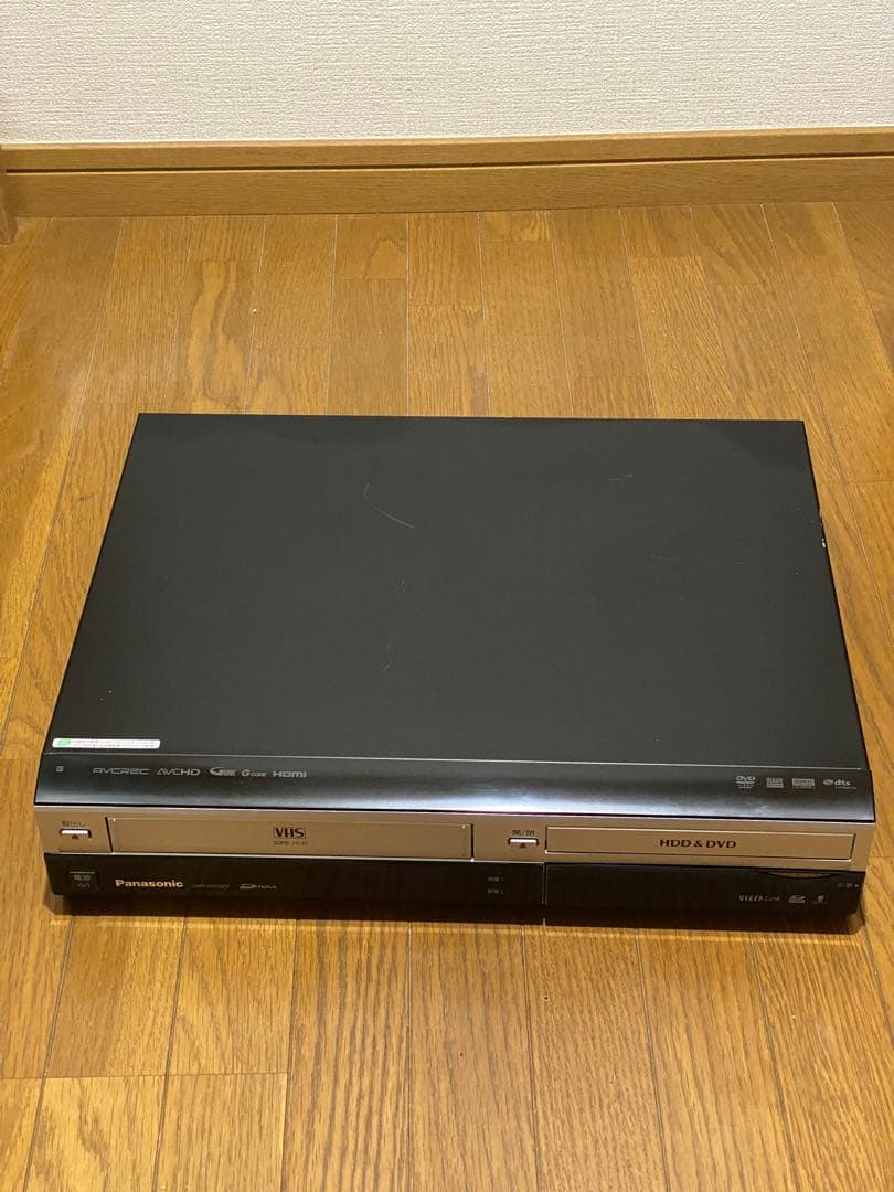 DVDレコーダー VHSビデオ一体型 Panasonic DMR-XW200V