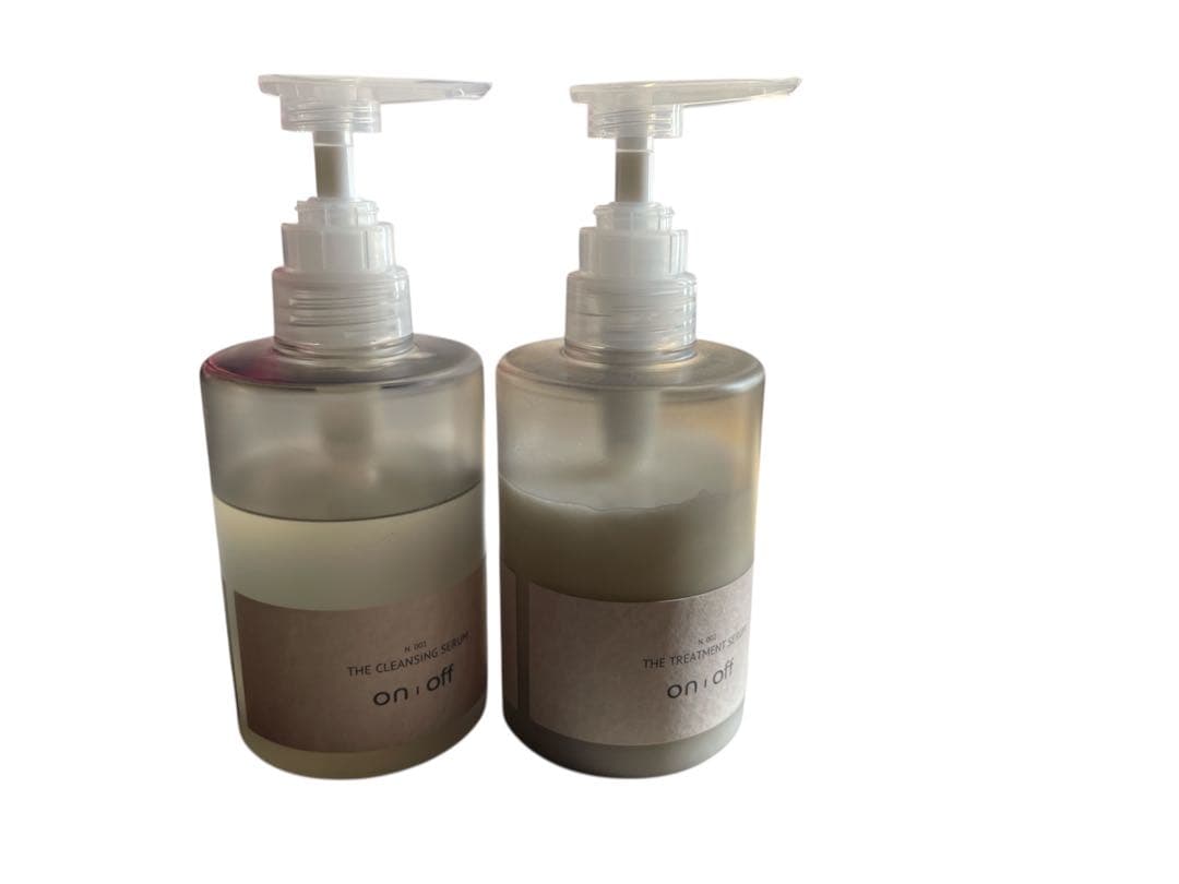 新品未開封 on off ザ・クレンジングセラム&トリートメントセラムセット