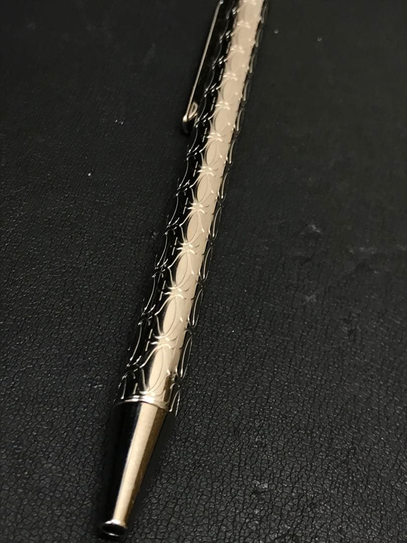 【美品】Cartier サントス ドゥ カルティエ 2C ボールペン シルバー