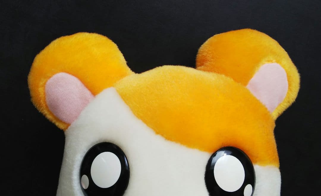 ☆稀少☆ とっとこハム太郎 ぬいぐるみ ハート Happy レトロ