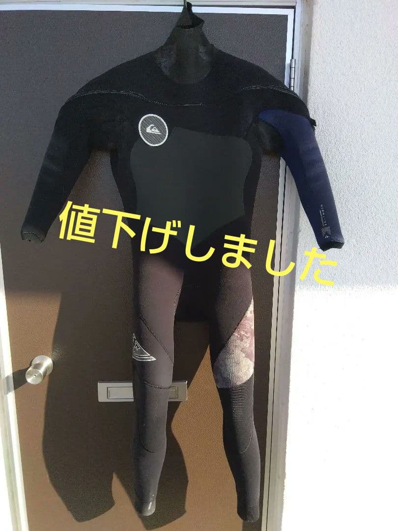 Quiksilver 　フロントジップセミドライスーツ（4mm×3mm）