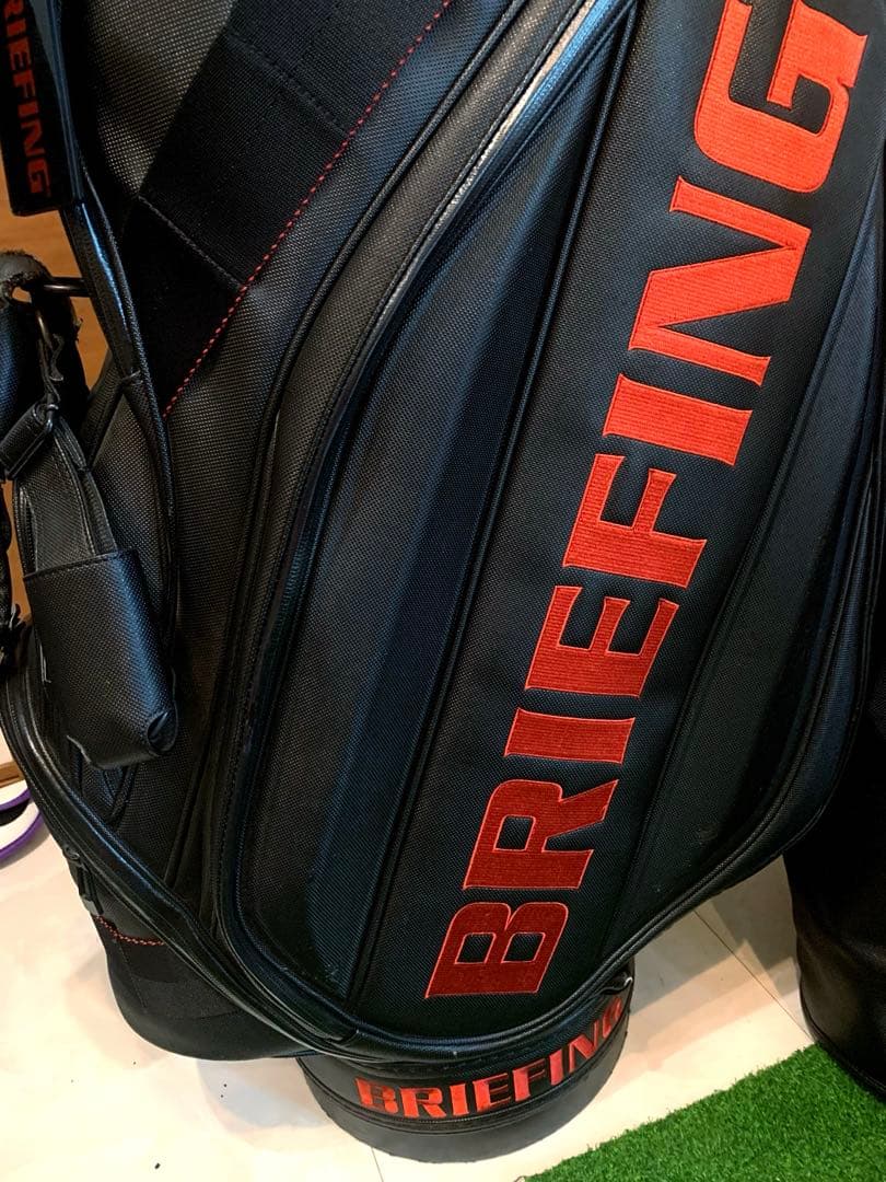 希少　ブリーフィング　briefing キャディバッグ　CR-3