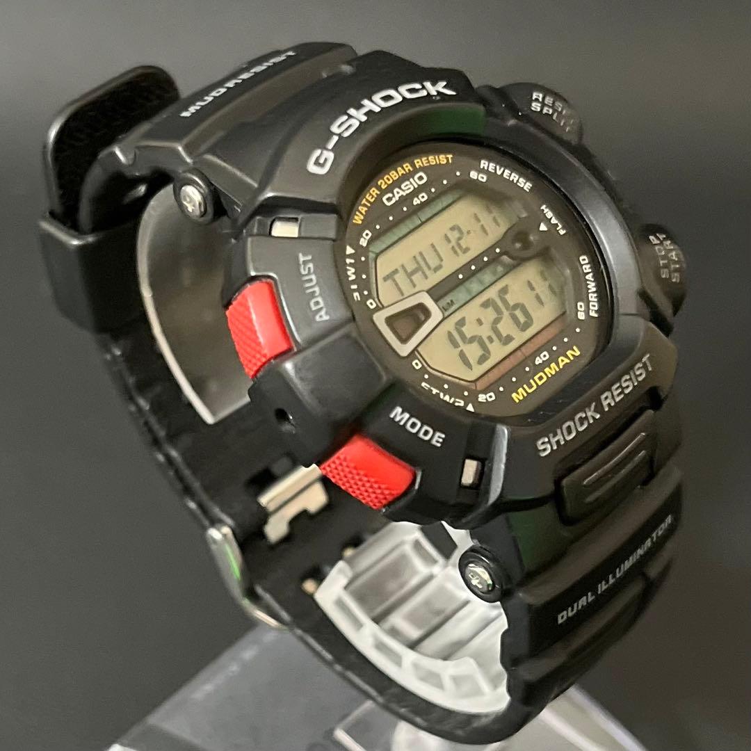 【極美品/希少】G-SHOCK MUDMAN G-9000-1 マッドマン