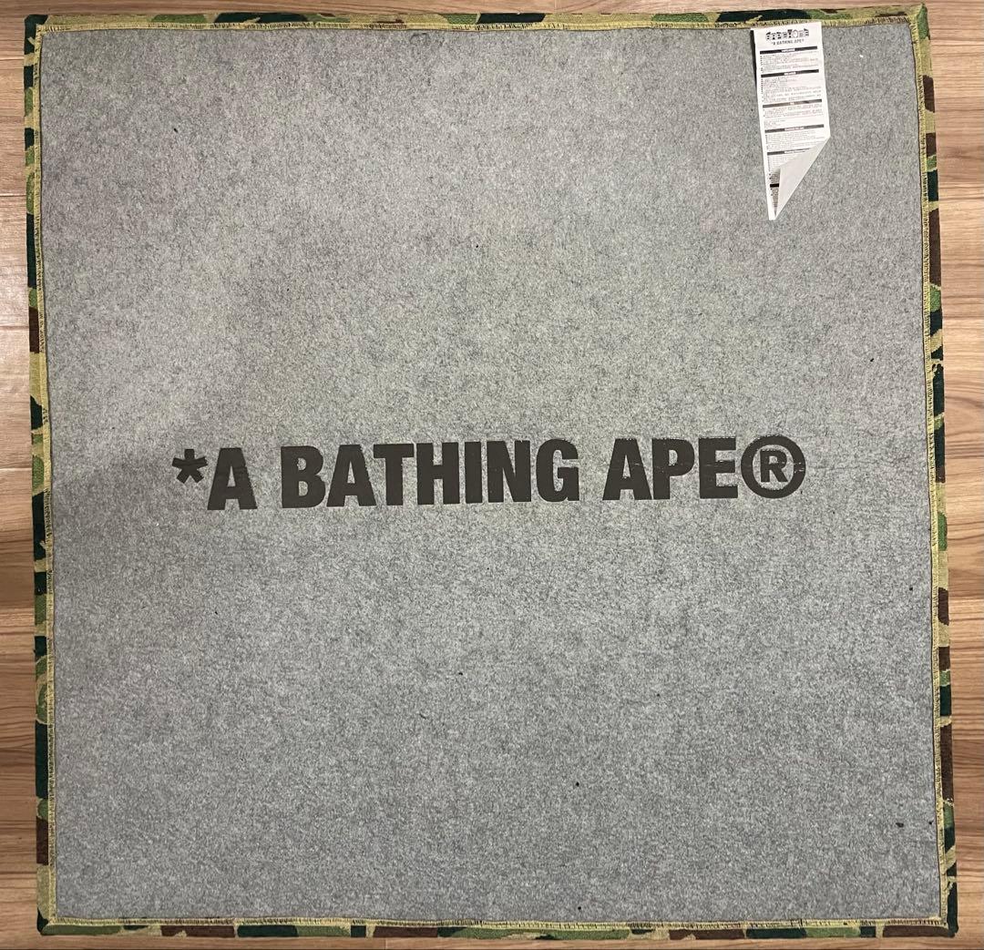A BATHING APE ABC Camo ラグ
