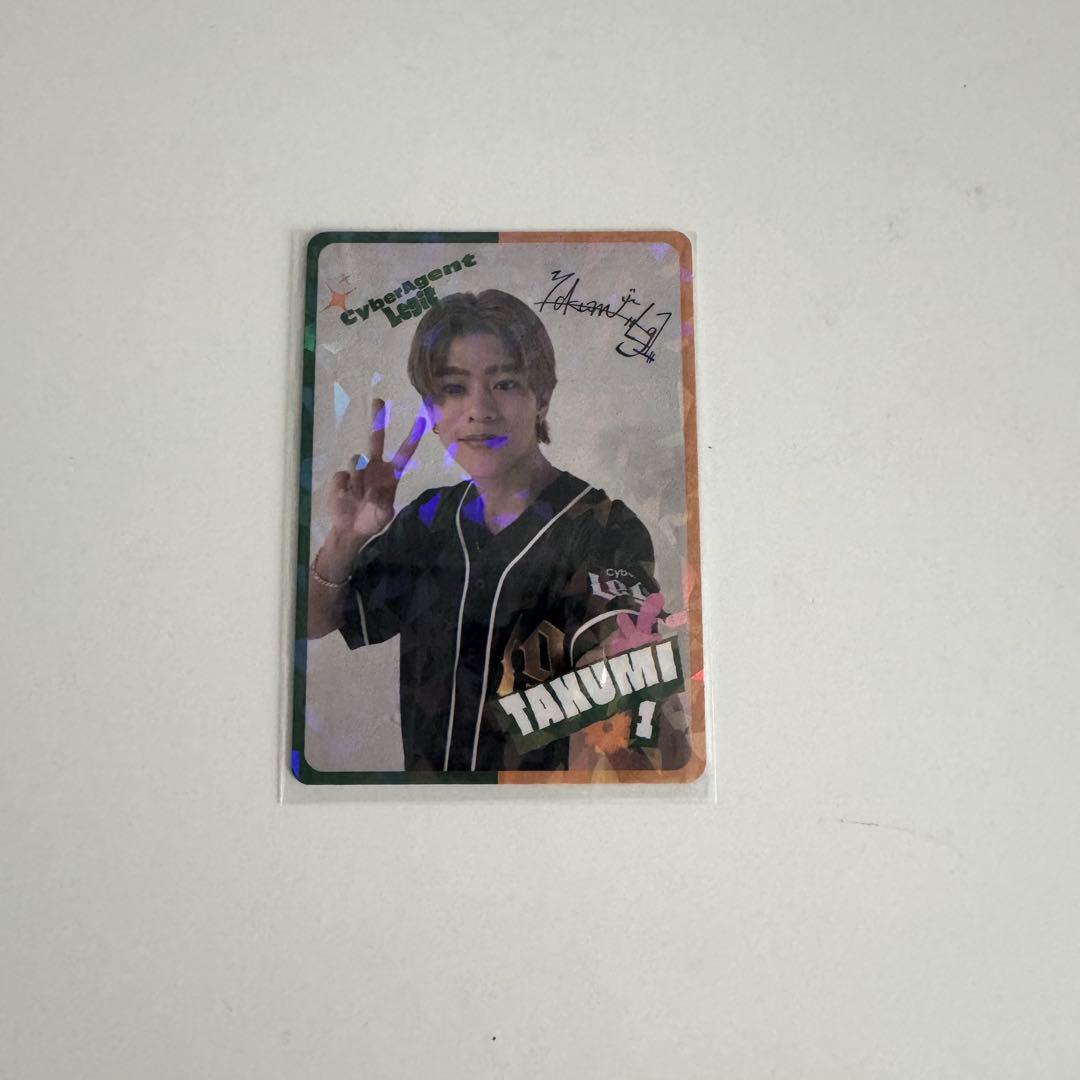 Legit TAKUMI Dリーグ　トレカ　キラ