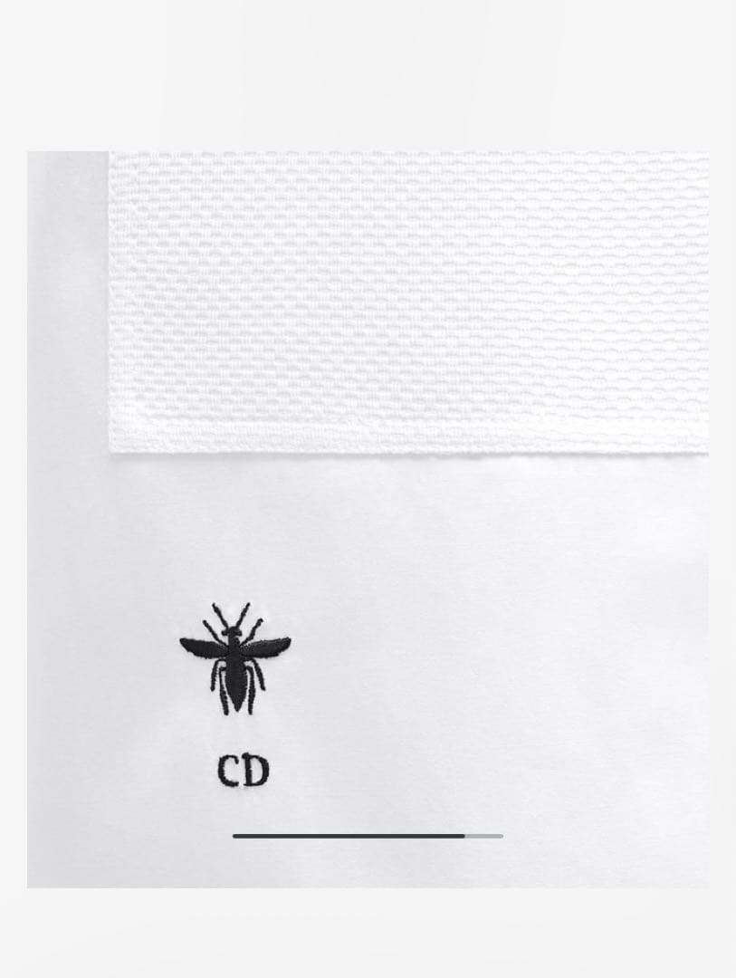 Christian Dior コットンポプリンブラウス