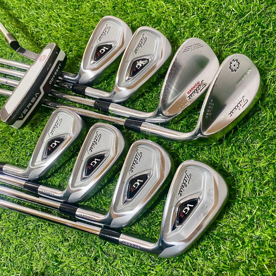 タイトリストVG3 ゴルフセット 12本 右 S クラブセット メンズ