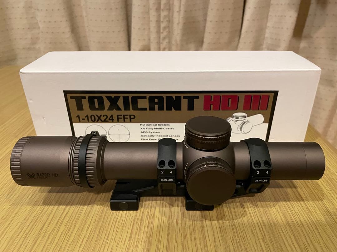 トイガン TOXICANT VORTEX Razor HD Gen3 1-10X24