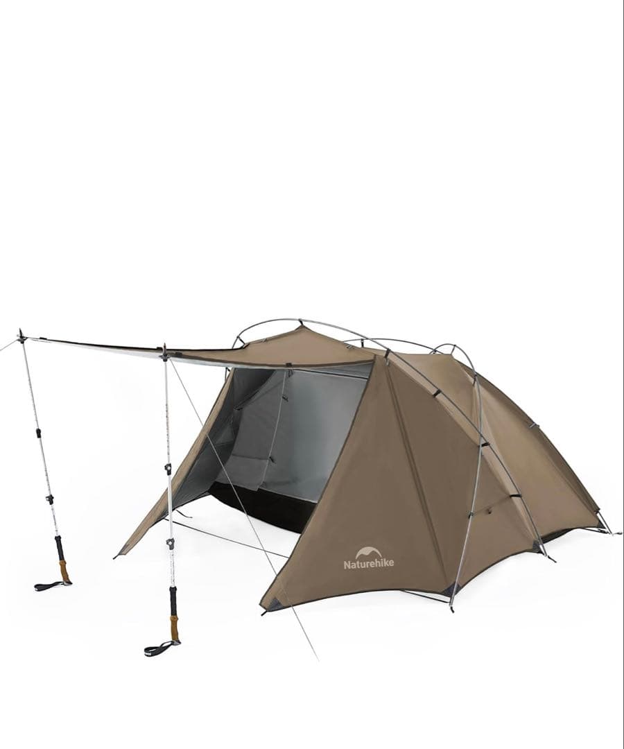 【値下げ】Naturehike キャンプテント ブラウン　Hillock6